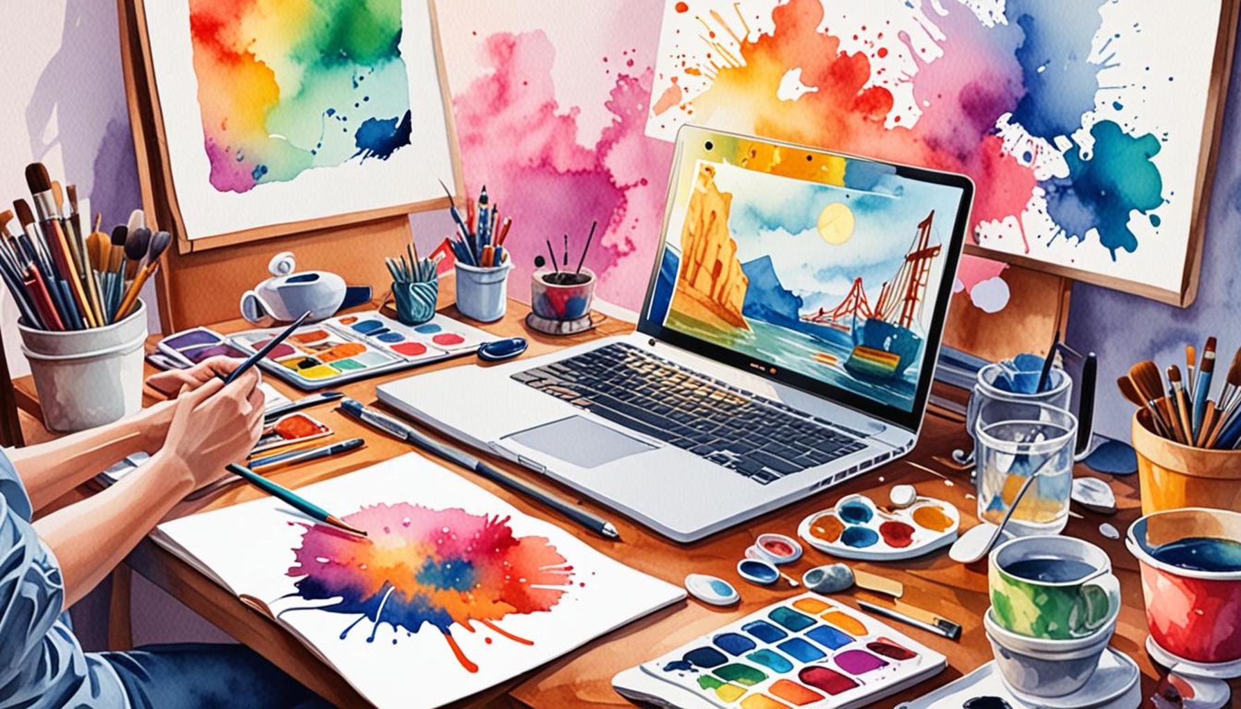 Artistic Expression in the Digital Era: How Online Platforms are Changing the Way Art is Created and Shared