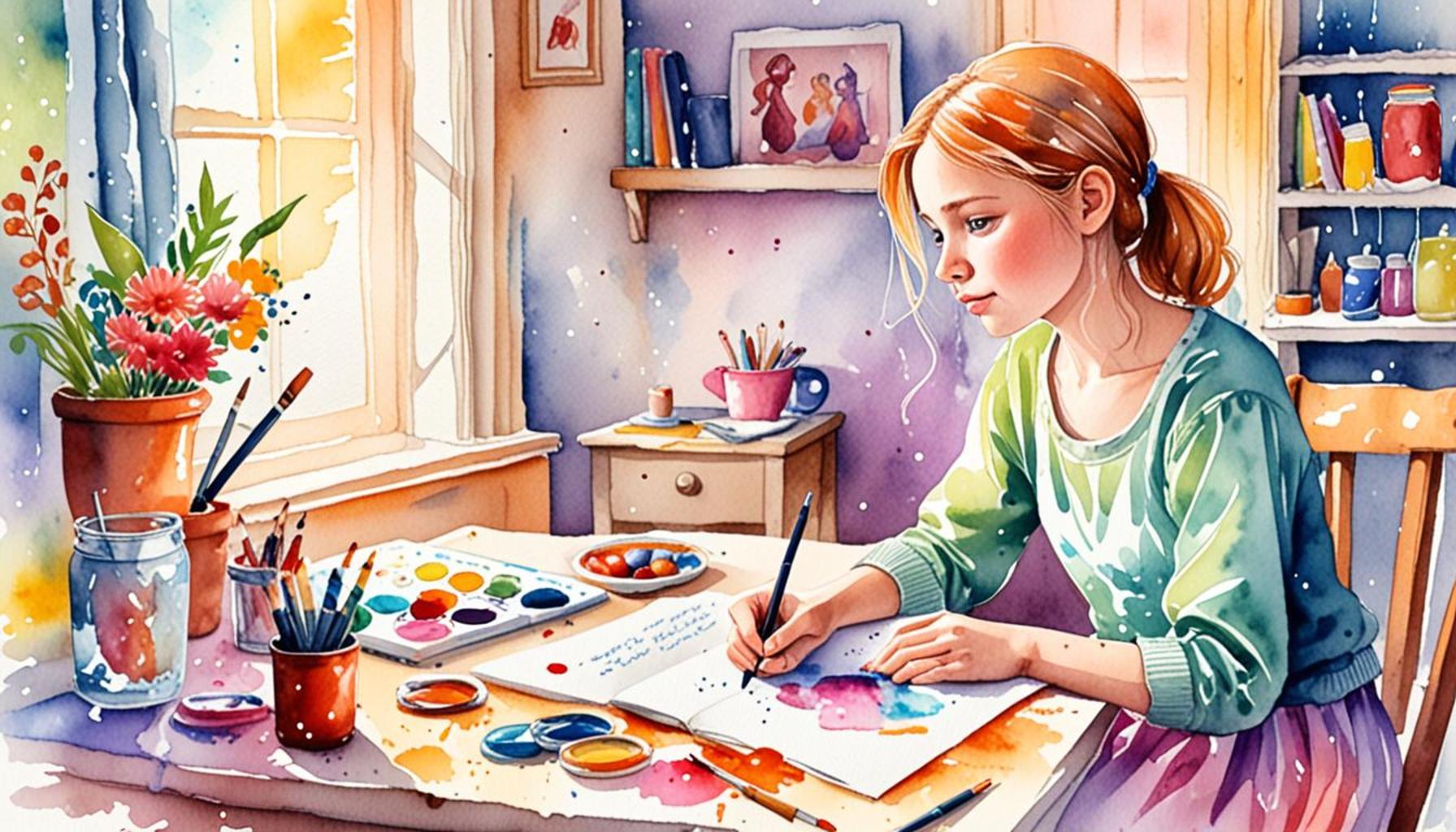 The Influence of Childhood Stories on Adults’ Creative Writing