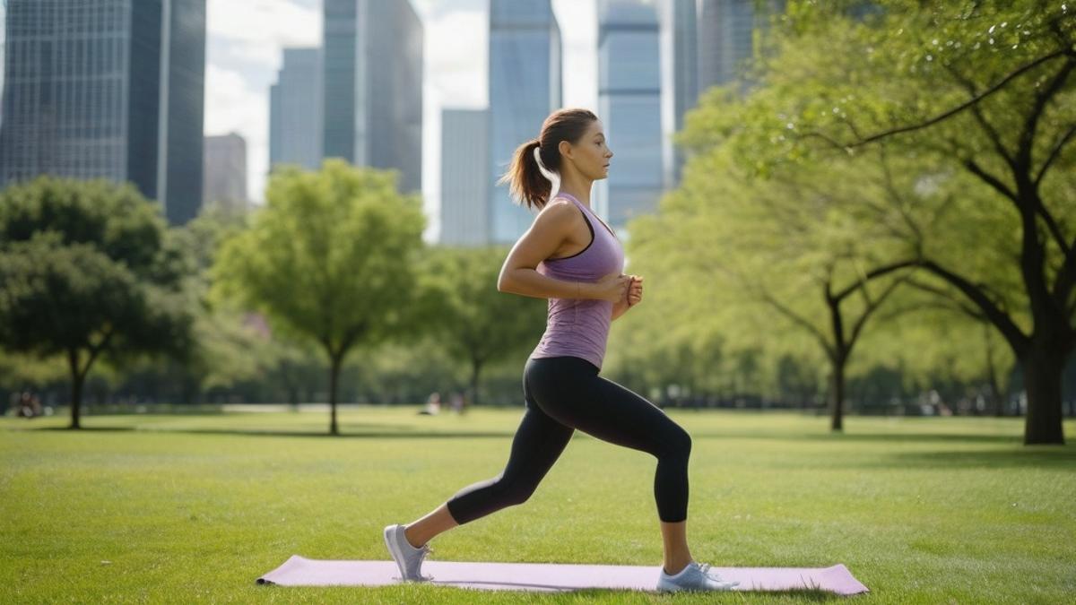 exercise routine for busy professionals